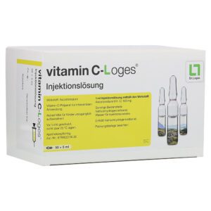 Витамин C (Vitamin C) капельницы дозировка 500 мг в упаковке 5 ампул Германия