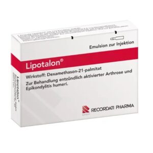 Липоталон Германия Lipotalon для капельниц в упаковке 10 ампул